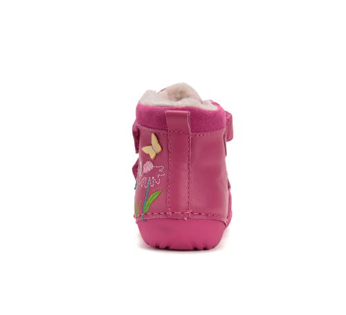 D.D. Step "first step" warm lining winter boots, flowers (19-24 size) W015-52997A (22)
