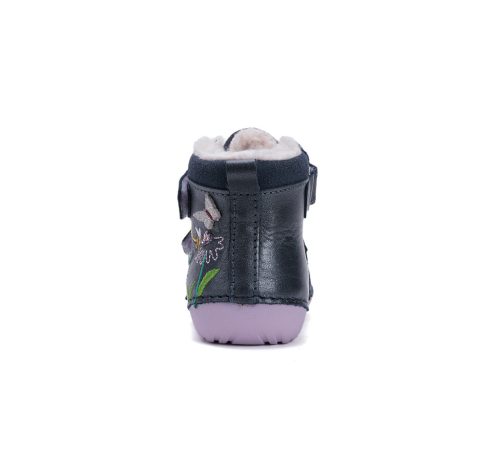 D.D. Step "first step" warm lining winter boots, flowers (19-24 size) W015-52997B (24)