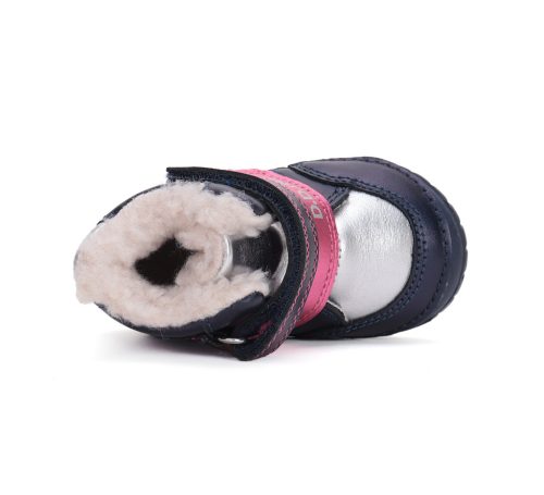 D.D. Step bélelt téli csizma, nyuszis (19-24 méretben) W029-42392 (21)