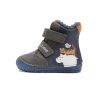 D.D. Step bélelt téli csizma, állatkás, Luminous talp (19-24 méret) W029-52287A (22)