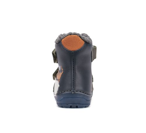 D.D. Step bélelt téli csizma, állatkás, Luminous talp (19-24 méret) W029-52287A (22)