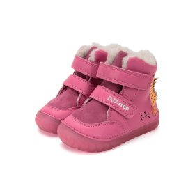   D.D. Step warm lining winter boots Luminous sole giraffe (20-24 size) W029-52766B (22)
