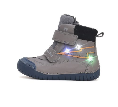 D.D. Step warm lining winter boots, LED lights  (25-30 size) W050-42707A (27)