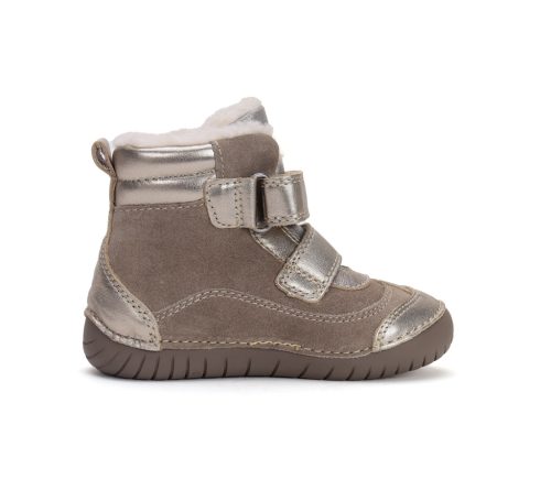 D.D. Step warm lining winter boots, LED lights, heart  (25-30 size) W050-42707D (30)