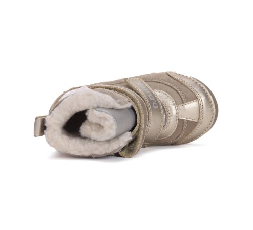 D.D. Step warm lining winter boots, LED lights, heart  (25-30 size) W050-42707D (30)