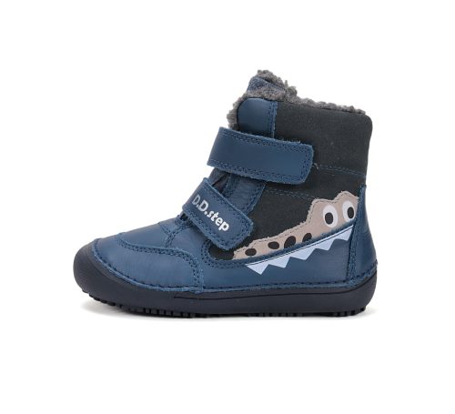D.D. Step Barefoot bélelt téli csizma krokodilos (25-30 méret) W063-52415 (25)