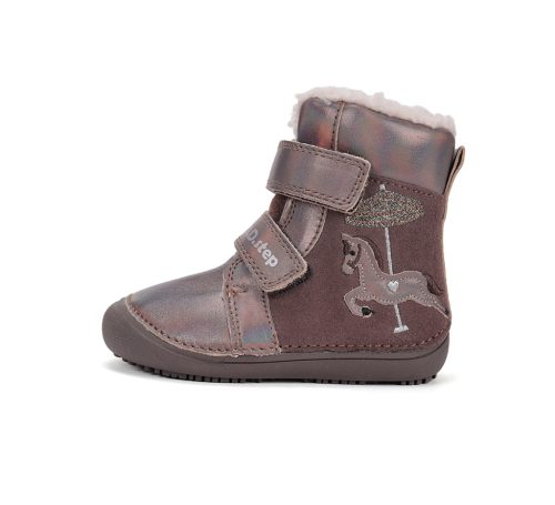 D.D. Step Barefoot bélelt téli csizma lovas (25-30 méret) W063-52985 (25)
