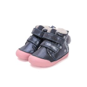   D.D. Step Első lépés bélelt téli csizma őzikés (20-25 méret) W066-52733A (21)