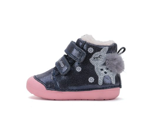 D.D. Step Első lépés bélelt téli csizma őzikés (20-25 méret) W066-52733A (25)