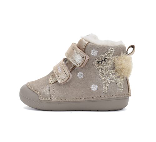 D.D. Step Első lépés bélelt téli csizma őzikés (20-25 méret) W066-52733 (25)