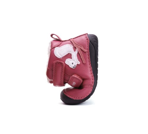 D.D. Step Barefoot bélelt téli csizma mókusos (20-25 méret) W070-52214B (24)