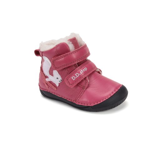 D.D. Step Barefoot bélelt téli csizma mókusos (20-25 méret) W070-52214B (24)