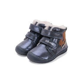   D.D. Step Barefoot warm lining winter boots, squirrel (20-25 size) W070-52214 (25)