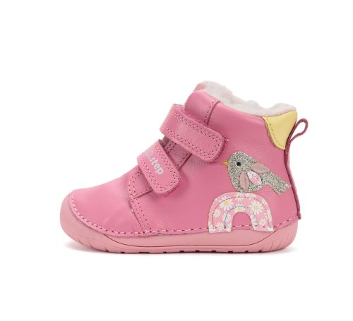 D.D. Step Barefoot bélelt téli csizma madárkás (20-25 méret) W070-52624B (24)
