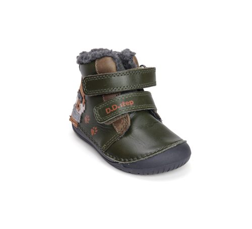 D.D. Step Barefoot bélelt téli csizma kisrókás (20-25 méret) W070-52893A (21)