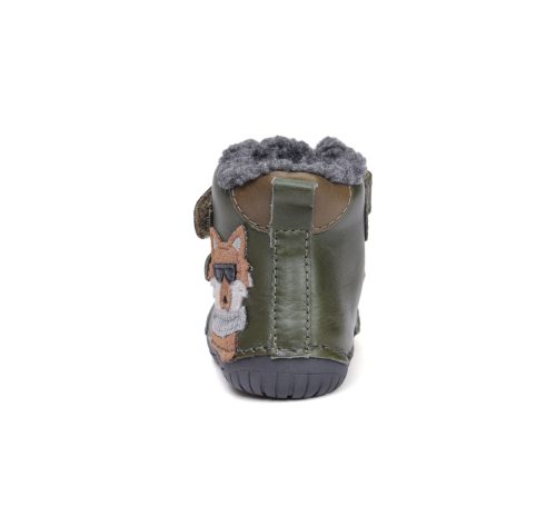 D.D. Step Barefoot bélelt téli csizma kisrókás (20-25 méret) W070-52893A (21)