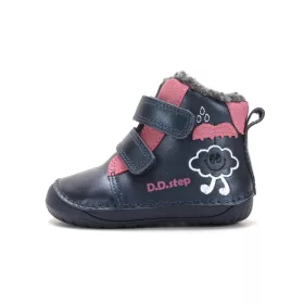   D.D. Step Barefoot bélelt téli csizma, felhős (20-25 méret) W070-62495D (22)