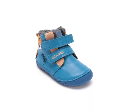 D.D. Step Barefoot bélelt téli csizma, tigirises (20-25 méret) W070-62660 (21)