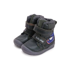   D.D. Step bélelt téli csizma, dínós (20-25 méretben) W071-42421B (21)