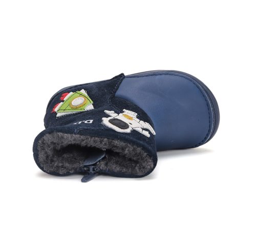 D.D. Step warm lining winter boots, zipper, astronaut (20-25 size) W071-42496 (20)