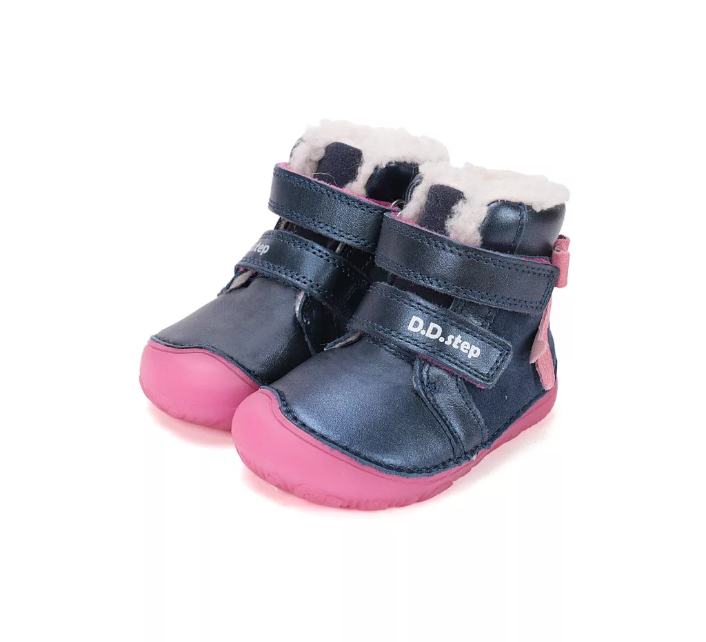 DD STEP Lány Barefoot téli csizma W073-52684