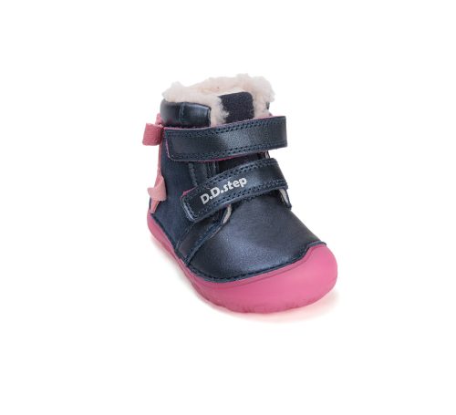 D.D. Step Barefoot bélelt téli csizma sellős Luminous talp (20-25 méret) W073-52684 (20)