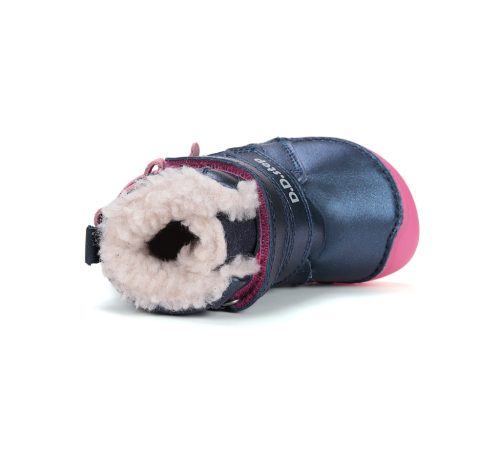 D.D. Step Barefoot bélelt téli csizma sellős Luminous talp (20-25 méret) W073-52684 (20)