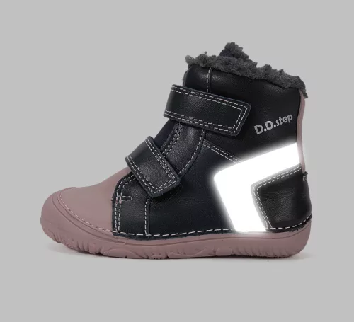 D.D. Step Barefoot bélelt téli csizma, fényvisszaverős (26-31 méret) W073-62291C (26)