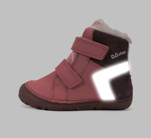 D.D. Step Barefoot bélelt téli csizma, fényvisszaverős (20-25 méret) W073-62291D (21)