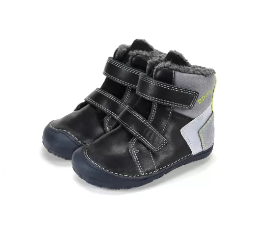 D.D. Step Barefoot bélelt téli csizma, fényvisszaverős (26-31 méret) W073-62291 (30)