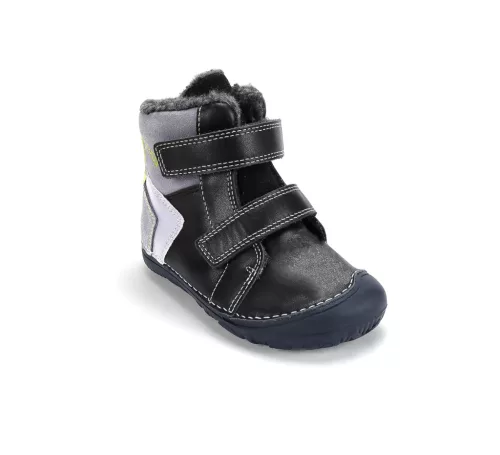 D.D. Step Barefoot bélelt téli csizma, fényvisszaverős (26-31 méret) W073-62291 (30)