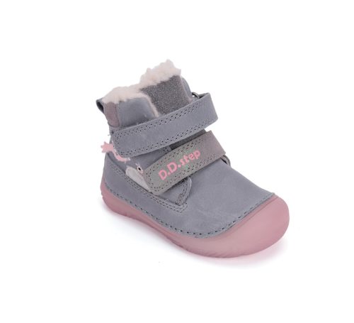 D.D. Step bélelt téli csizma madárkás Luminous talp (26-31 méret) W082-52314B (31)