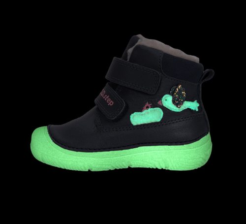 D.D. Step bélelt téli csizma, Luminous talp, madárkás (20-25 méret) W082-52314 (22)
