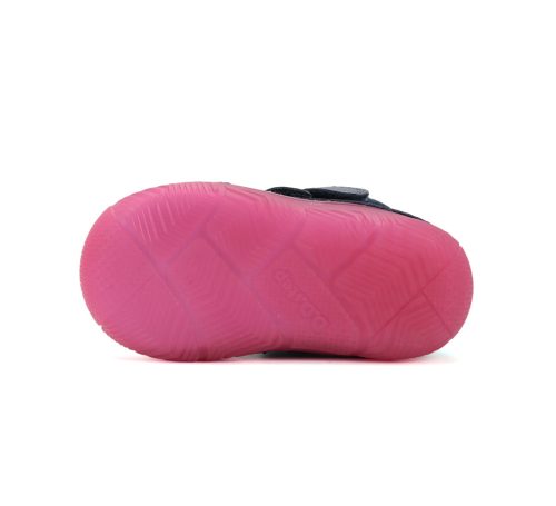 D.D. Step bélelt téli csizma, Luminous talp, madárkás (20-25 méret) W082-52314 (22)