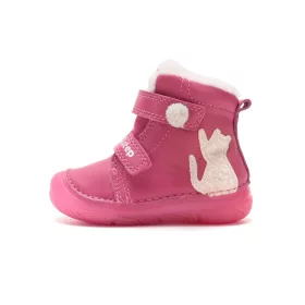   D.D. Step bélelt téli csizma, cicás, Luminous talp (26-31 méret) W082-62935B (26)