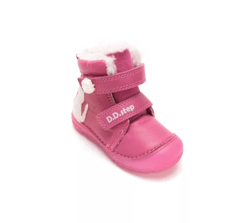 D.D. Step bélelt téli csizma, cicás, Luminous talp (26-31 méret) W082-62935B (26)